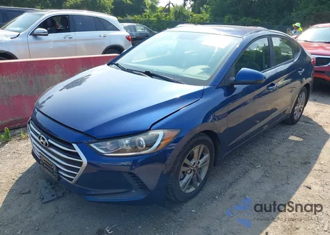 2018 Hyundai Elantra Sel z USA, uszkodzony, nr VIN 5NPD84LF1JH390189